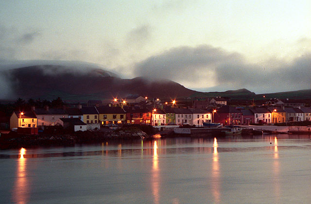 Portmagee at Dusk, Co. Kerry, Ireland